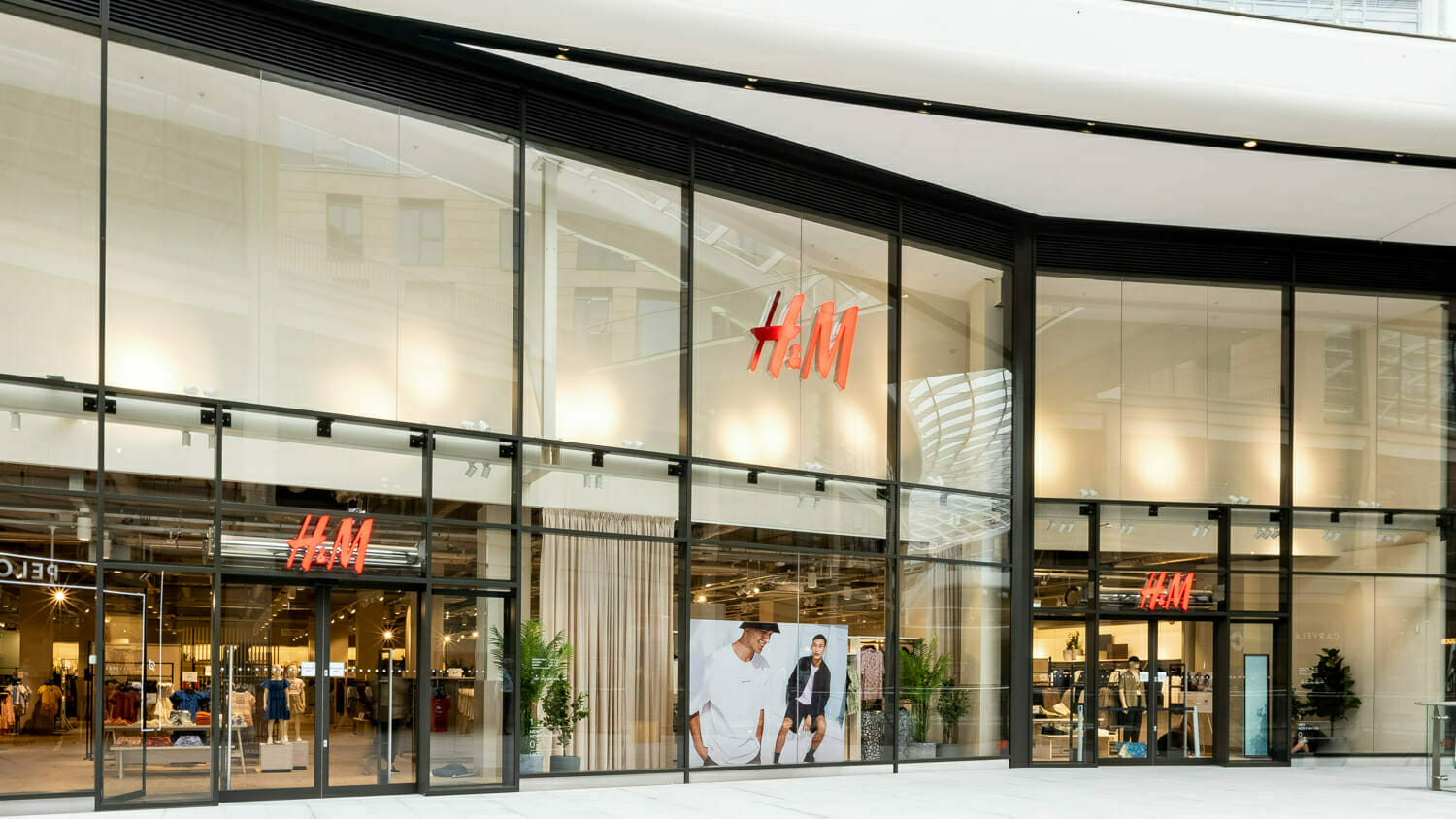 H&M St James Quarter photographed in Edinburgh